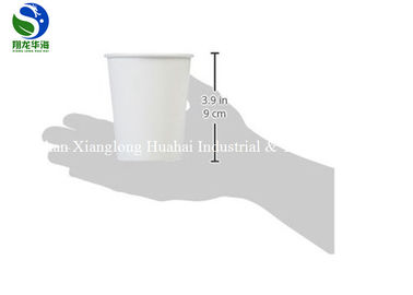Hot Beverage PLA Coated Paper Cup Optional Wall Layer With Disposable PP Lid